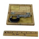 Fowler Micrometer 0-1 inch 0.0001 inch Accuracy