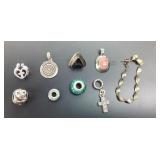 Sterling Stamped Single earring, 1.26g TW (4) .925