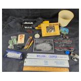 Hohner Blues Harp, Buck Knife, Chevy Emblems