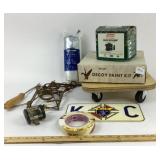 Coleman Quickpump, Parker Decoy Paint Kit, Fishing
