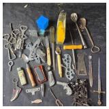 Tools, Utensils, Knives, Openers, Decorative Items