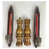 Pair of Textile Weaver