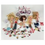 Bratz Kidz Collection: 5 Dolls, Tandem Bicycle,