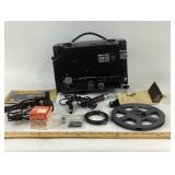 Bolex SM 80 Electronic Projector With Accessories