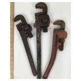 Craftsman & Stillson Pipe Wrenches