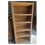 Pressed Wood Bookshelf 12.5 in. X 31 in. X 72 i