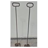 Cattle Branding Irons (2) With The Letters AD