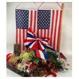 Patriotic Decor, Holiday Ornaments, Elvis Figures