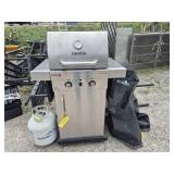 Char-Broil Gas Grill With Cover & Propane Tank