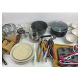 Kitchen Cookware, Bakeware, Utensils