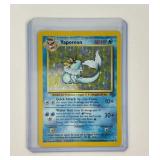 Pokï¿½mon vintage holographic Vaporeon card