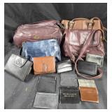 Leather Handbags, Wallets Including Liz Claiborne