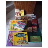 Board Games Including Monopoly, Yahtzee, Uno, Clue