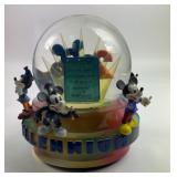 Disney Millennium 2000 Mickey Mouse Snow Globe