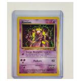Pokï¿½mon vintage Mewtwo promo card