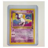 Pokï¿½mon vintage Mew promo card