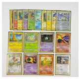 18 Pokï¿½mon cards
