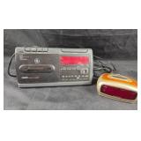 GE Cassette Clock Radio, Sharp Digital Alarm Clock