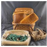 Longaberger Handwoven Baskets