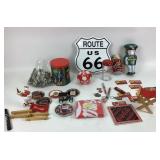 Coca-Cola Memorabilia, Route 66 Sign