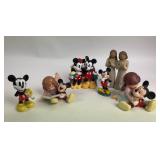 Disney Mickey Minnie Figurines, Willow Tree Sculpt