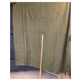 US Military Green Wool Blanket