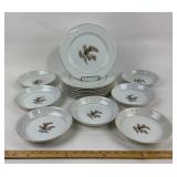 Kyoto Fine China Pine Cone Dinnerware