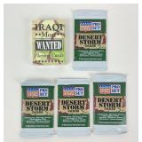 5 Sealed Card Packs: Iraq