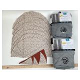 Regent Court Blackout Curtains & Rosy Circlet Line
