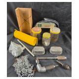 Tools, Hardware, Chains, Bricks, Drill Attachments