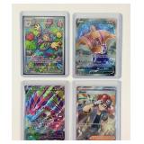 4 Pokï¿½mon full art cards