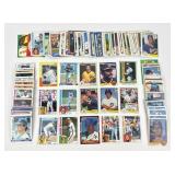 Vintage baseball card collection