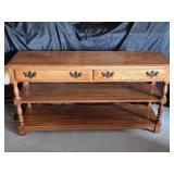 Pennsylvania House Oak Console Table