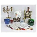 Brass Candlestick Holders Collection Vintage
