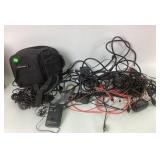 Camera Bag, Audio Cables, Power Adapters
