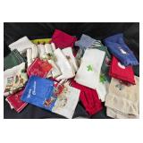 Holiday-Themed Kitchen Towels, Napkins, Pot Holder