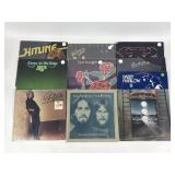10 vinyl records: Doobies, Olivia, Barry Manilow