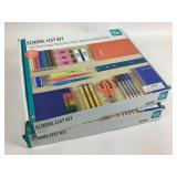 (2) Pen+Gear School Supply Kits With 67 Pieces