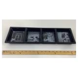 Disney Mickey Mouse Glass Snack Tray