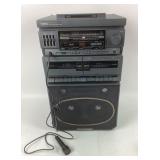 Yorx Compact Home Audio System With Microphone