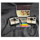 Polaroid OneStep Land Cameras With Manuals