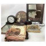 John Wayne Memorabilia, Clocks, Timex Radio