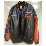 NFL Chicago Bears XL Leather Jacket