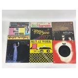 10 vinyl records: Men at Work, Stevie Nicks