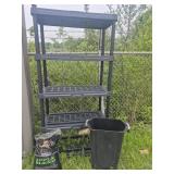 Plastic Shelf (17 in. X 35 in. X 69 in. H),