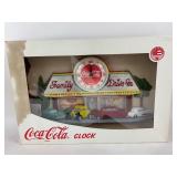 Coca-Cola Family Drive-In Clock
