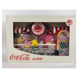 Coca-Cola Diner-Themed Wall Clock