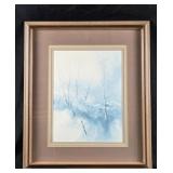 21" x 18" Peggy Brown Watercolor Landscape Paint