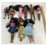 Barbie Dolls With Clothing, Ken Dolls
