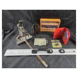 Craftsman Mitre Box, Drill Bits, Router Bits